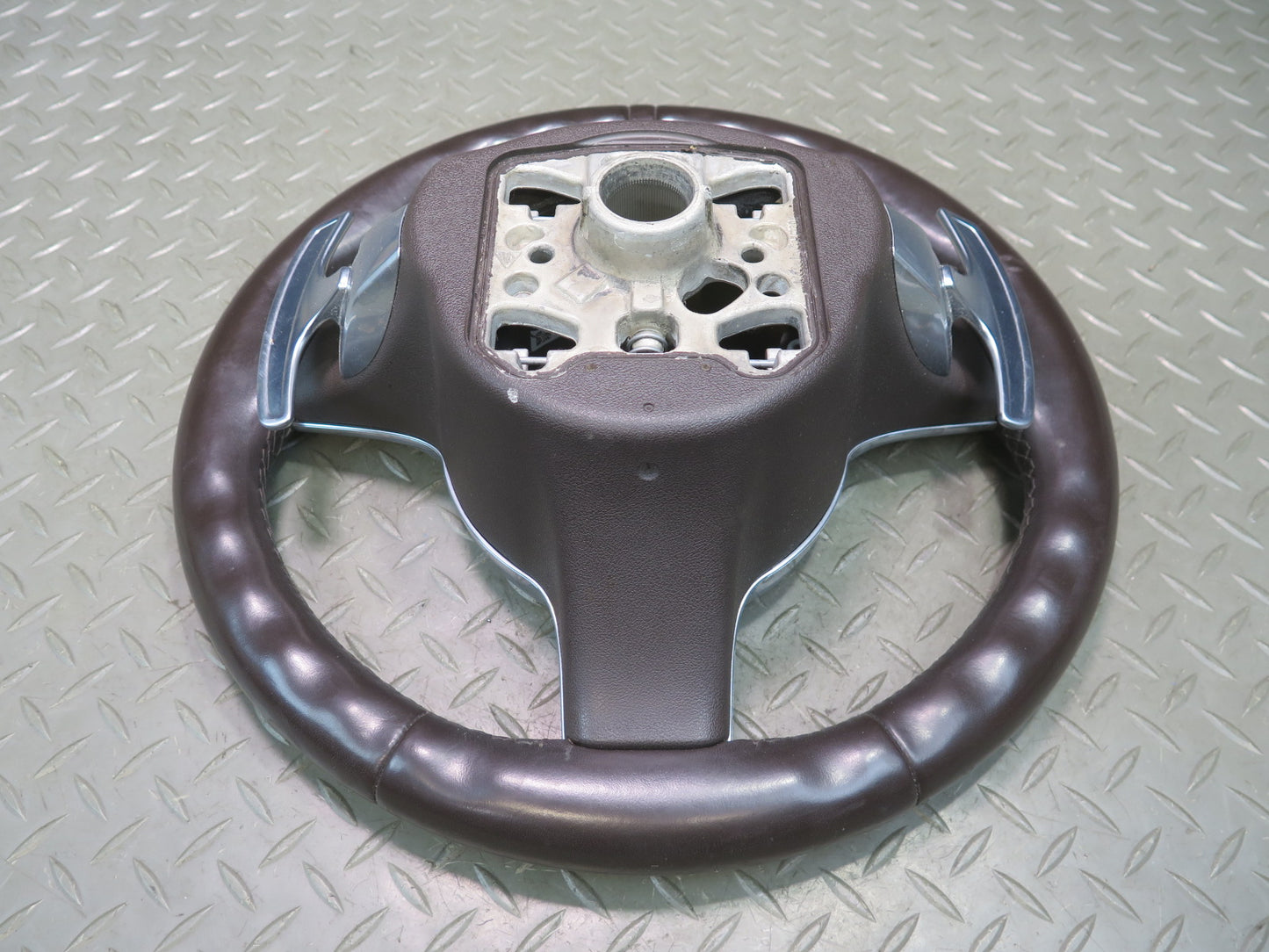2011-2014 Porsche Cayenne 958 3-SPOKE Sport Steering Leather W/ Paddles Espresso