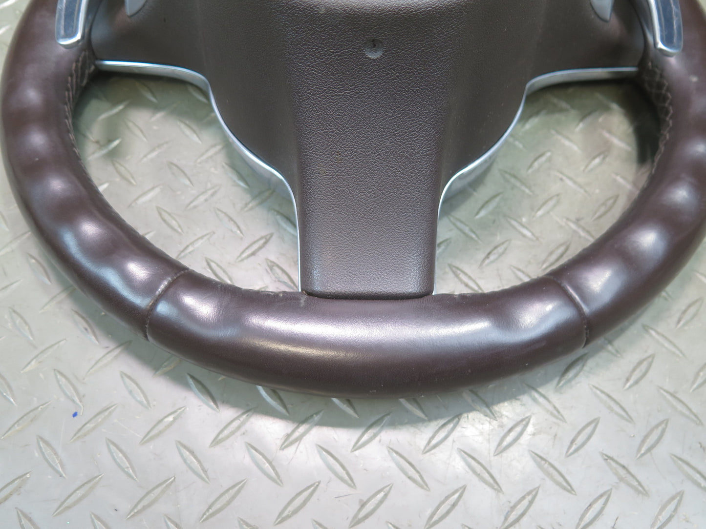 2011-2014 Porsche Cayenne 958 3-SPOKE Sport Steering Leather W/ Paddles Espresso