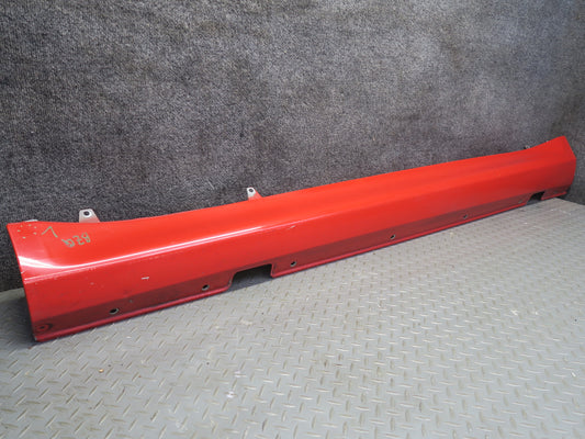 97-02 BMW E36/7 Z3 Left Side Skirt Rocker Panel Lower Molding RED OEM