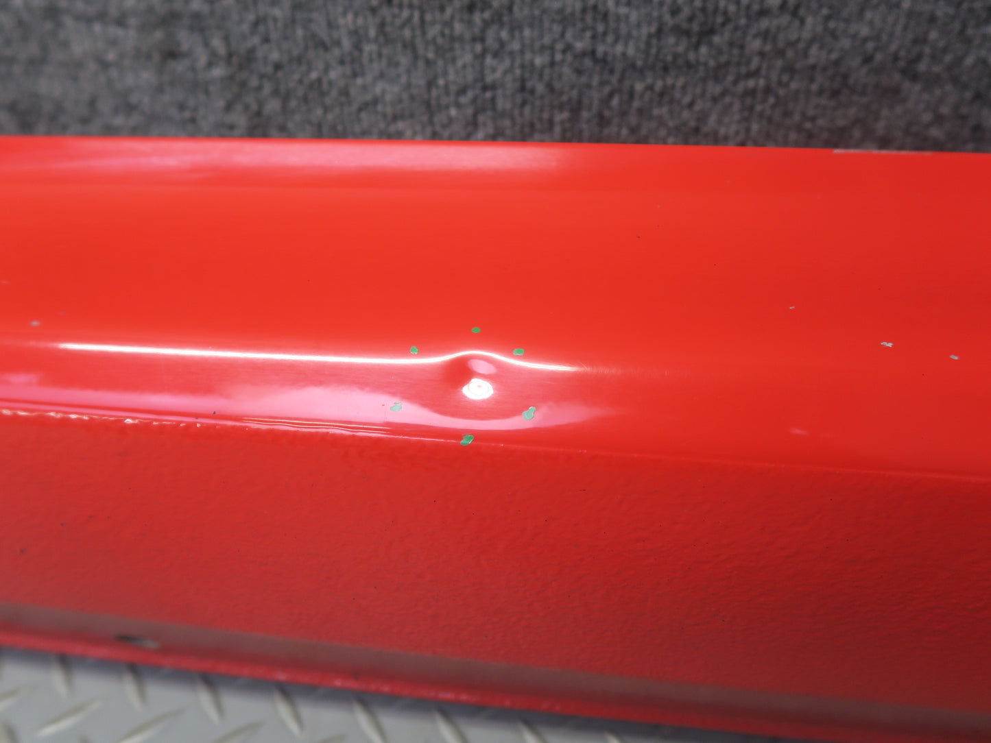 97-02 BMW E36/7 Z3 Left Side Skirt Rocker Panel Lower Molding RED OEM