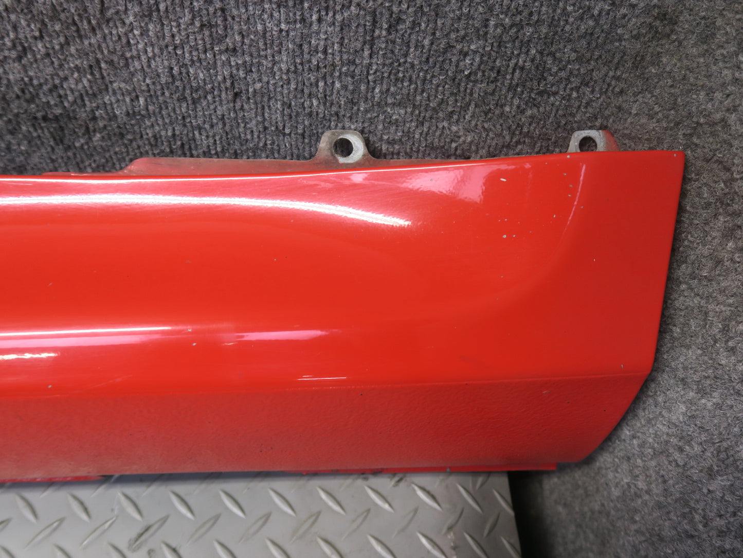 97-02 BMW E36/7 Z3 Left Side Skirt Rocker Panel Lower Molding RED OEM
