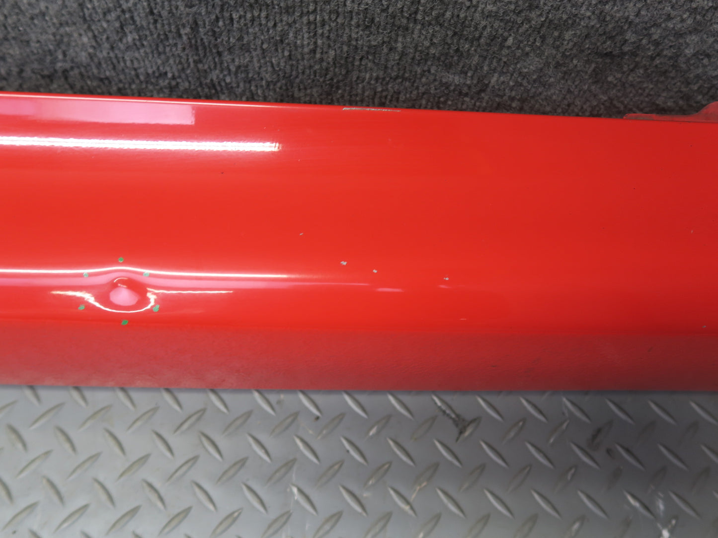 97-02 BMW E36/7 Z3 Left Side Skirt Rocker Panel Lower Molding RED OEM