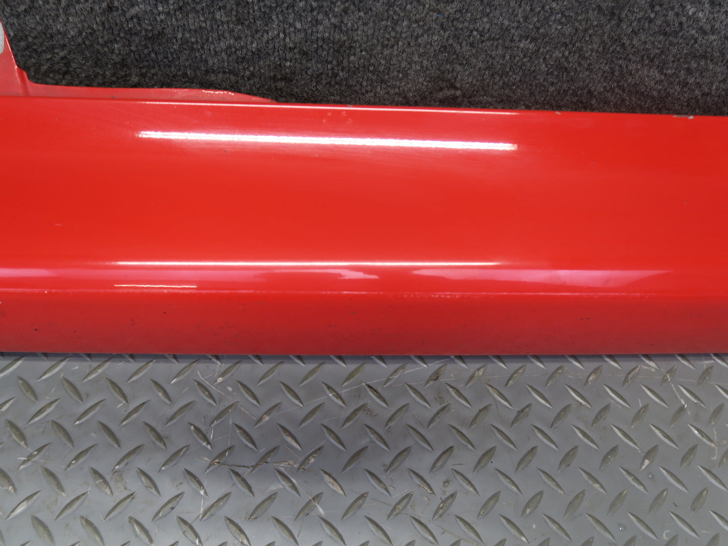 97-02 BMW E36/7 Z3 Left Side Skirt Rocker Panel Lower Molding RED OEM