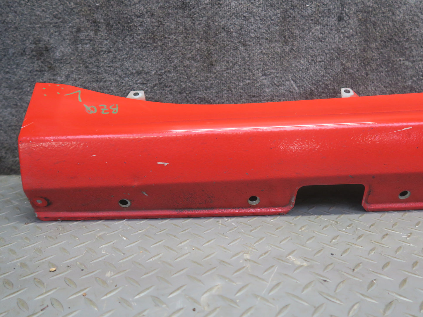 97-02 BMW E36/7 Z3 Left Side Skirt Rocker Panel Lower Molding RED OEM