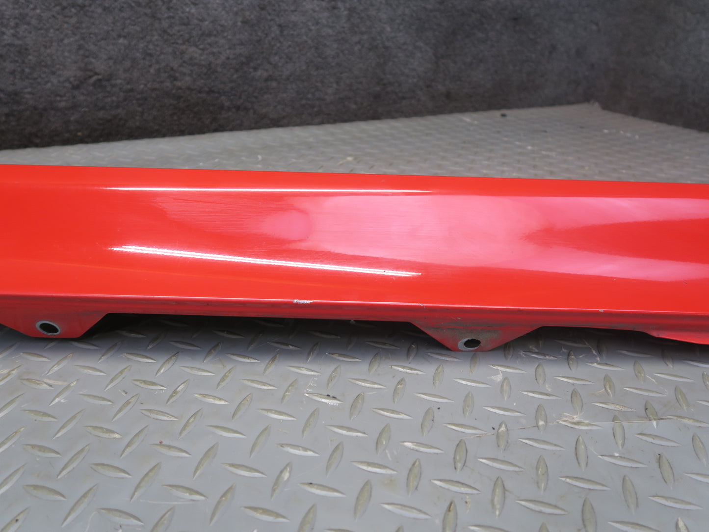 97-02 BMW E36/7 Z3 Left Side Skirt Rocker Panel Lower Molding RED OEM