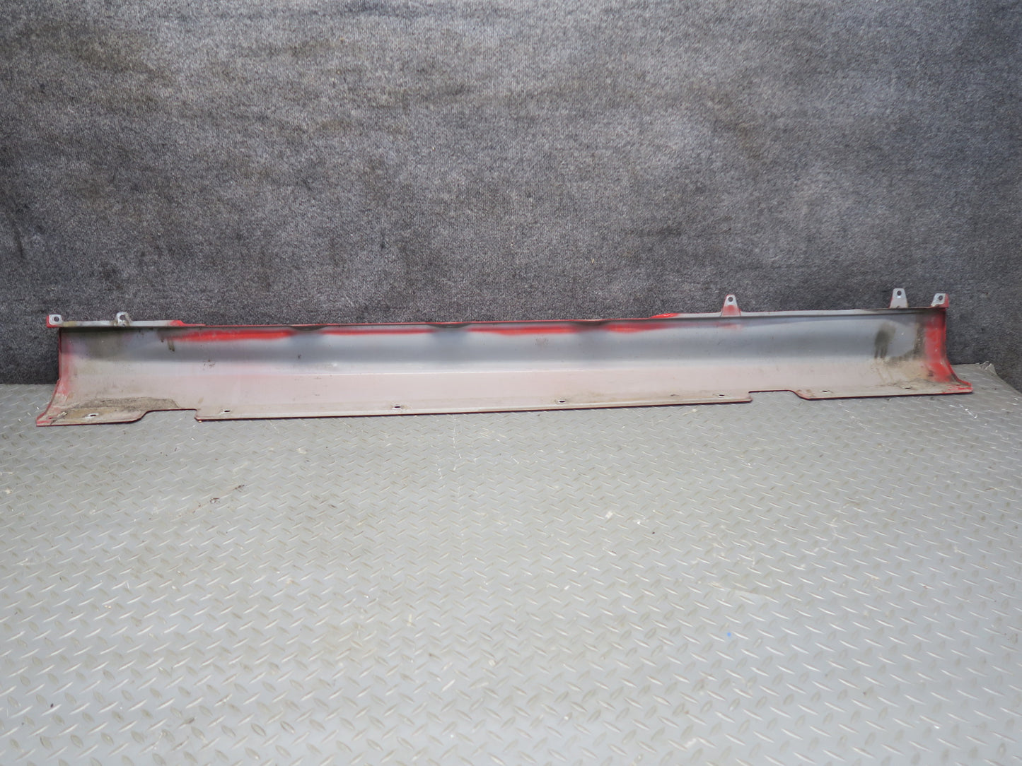 97-02 BMW E36/7 Z3 Left Side Skirt Rocker Panel Lower Molding RED OEM