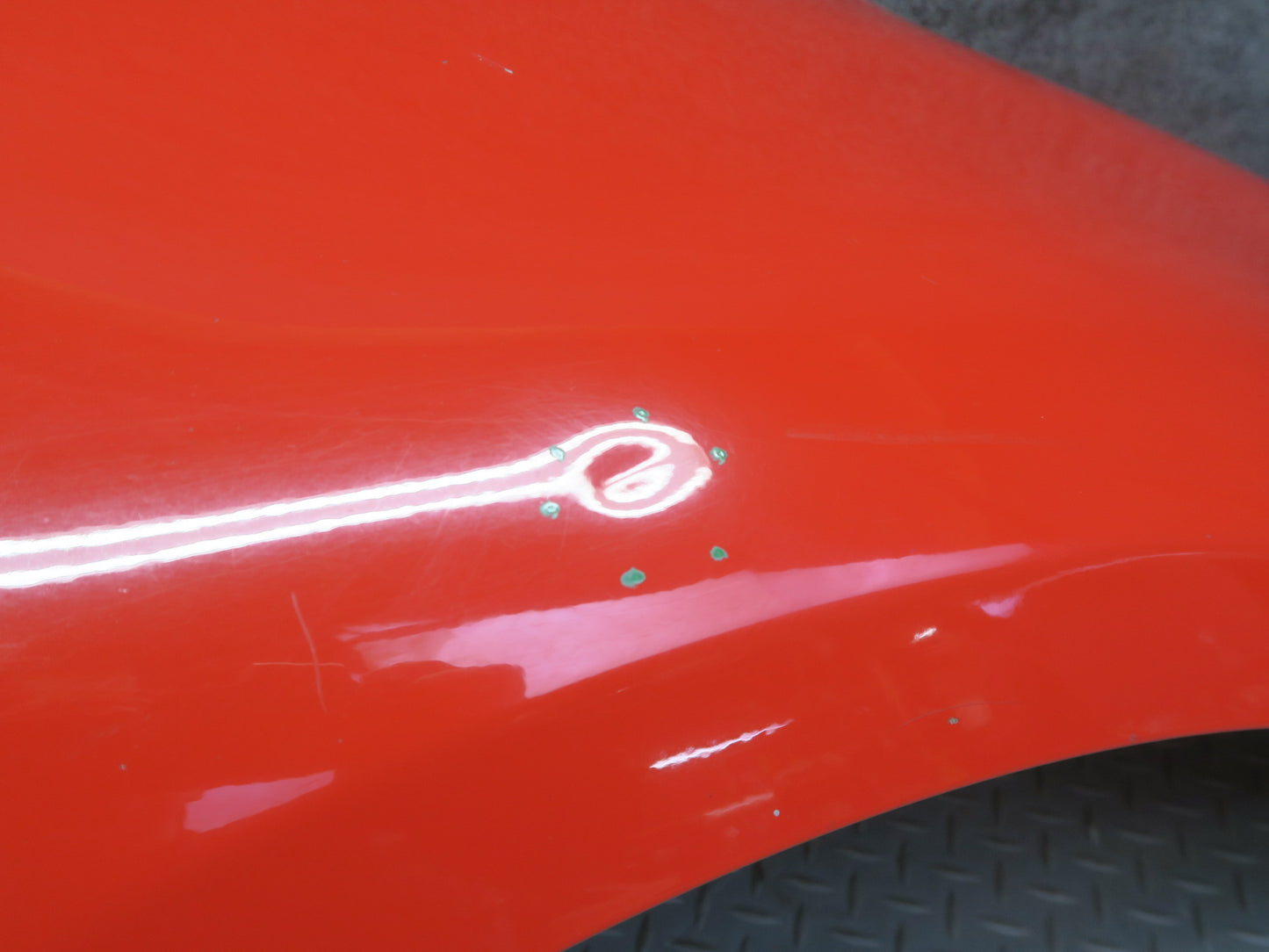 97-99 BMW E36/7 Z3 Roadster Rear Left Quarter Fender Cover Panel Wide RED OEM