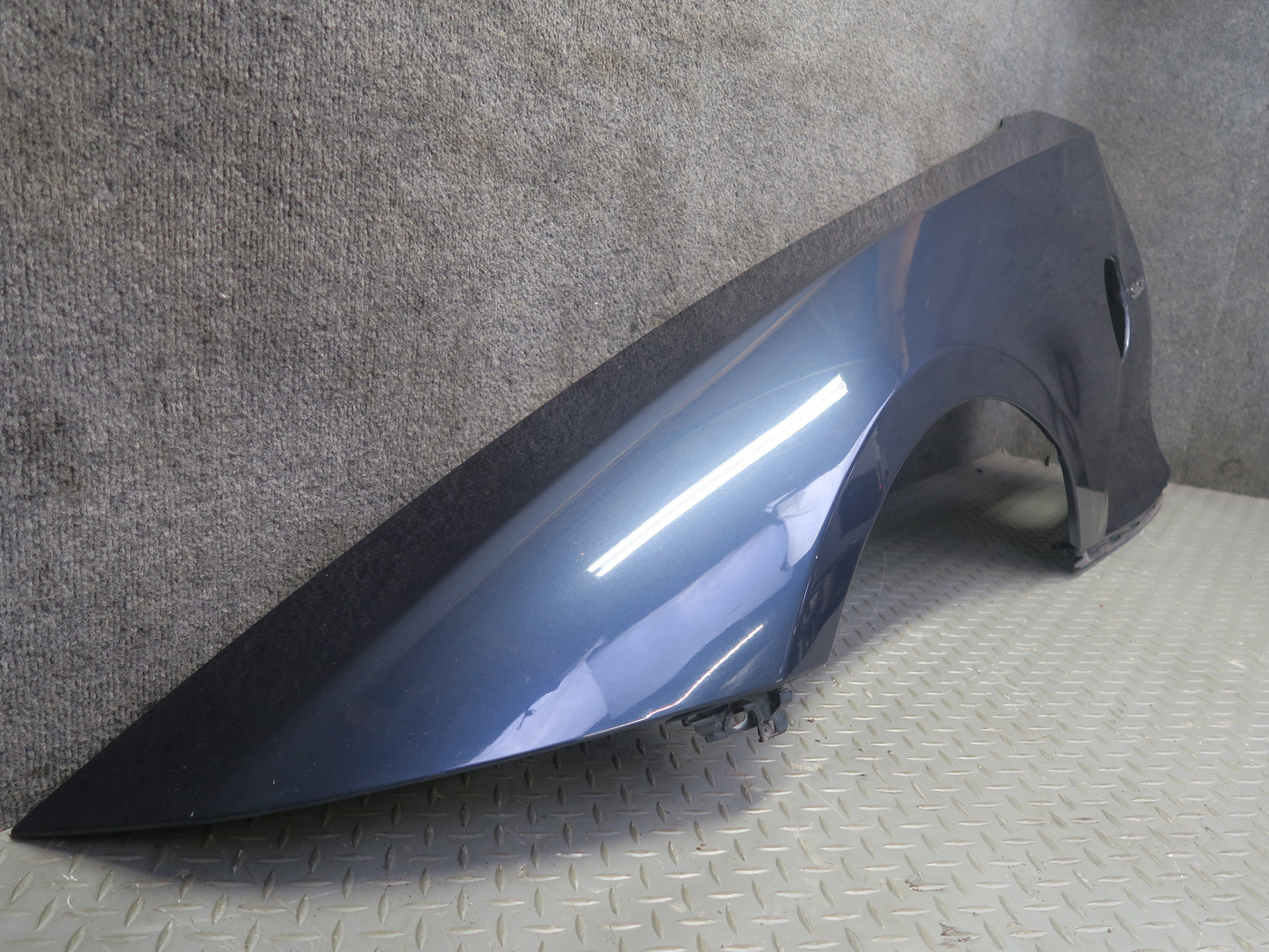 03-08 BMW E86 E85 Z4 Front Left Fender Shell Cover Panel Blue OEM