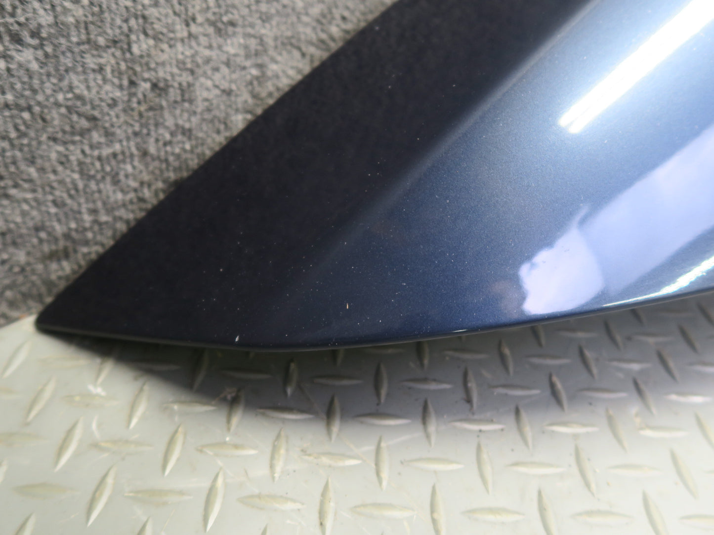 03-08 BMW E86 E85 Z4 Front Left Fender Shell Cover Panel Blue OEM
