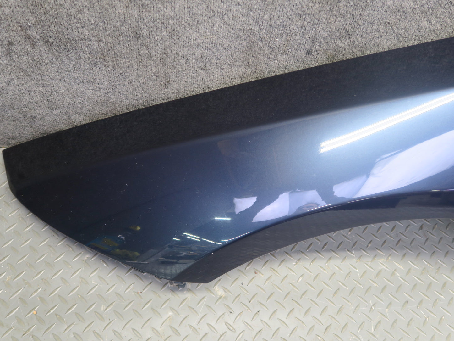 03-08 BMW E86 E85 Z4 Front Left Fender Shell Cover Panel Blue OEM