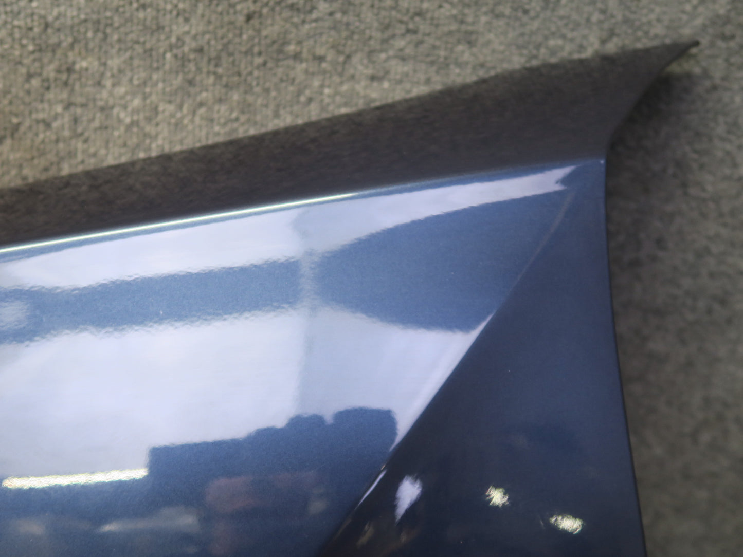03-08 BMW E86 E85 Z4 Front Left Fender Shell Cover Panel Blue OEM