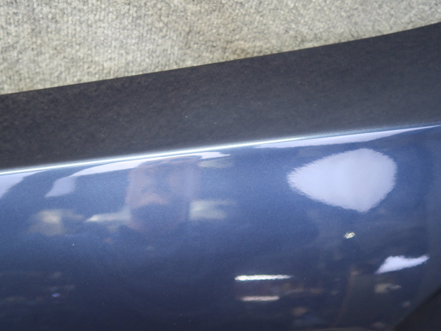 03-08 BMW E86 E85 Z4 Front Left Fender Shell Cover Panel Blue OEM