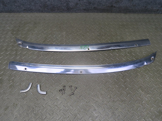 84-89 Nissan Z31 300ZX Windshield Cowl Lower Trim Molding Panel Set OEM