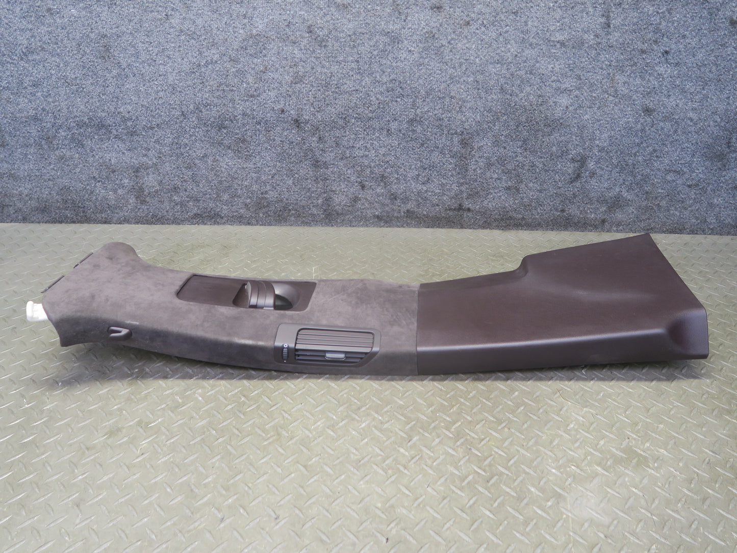 11-18 Porsche Cayenne 958 Right Left Side Upper B Pillar Trim Cover Panel Set