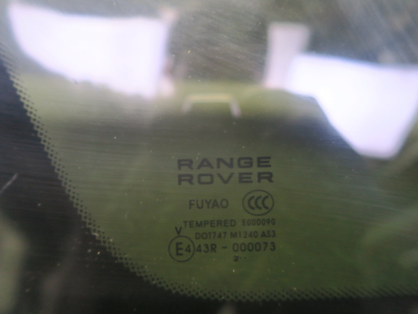 2012-2015 Range Rover Evoque L538 4DR Rear Left Quarter Glass Window