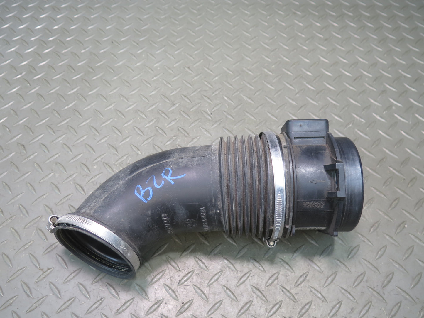 2005 BMW E85 Z4 M54 3.0L Air Intake Duct Hose Boot Tube w MAF Sensor OEM