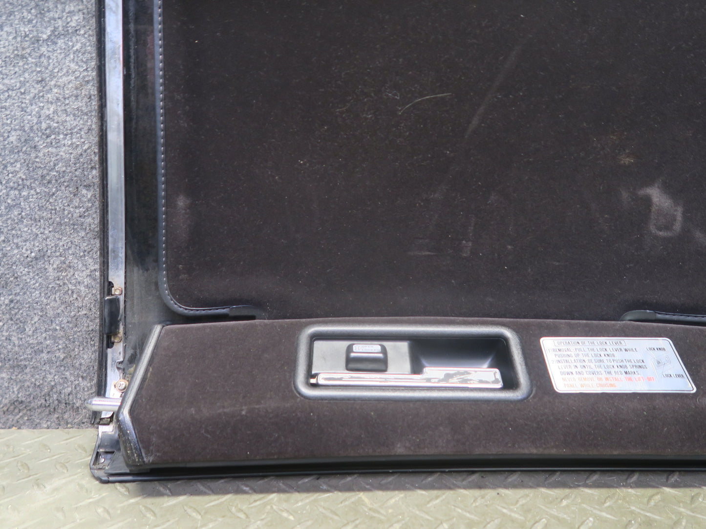 80-83 Datsun Nissan 280ZX 2+0 Left T-top Roof Glass Window w Shade & BAG OEM