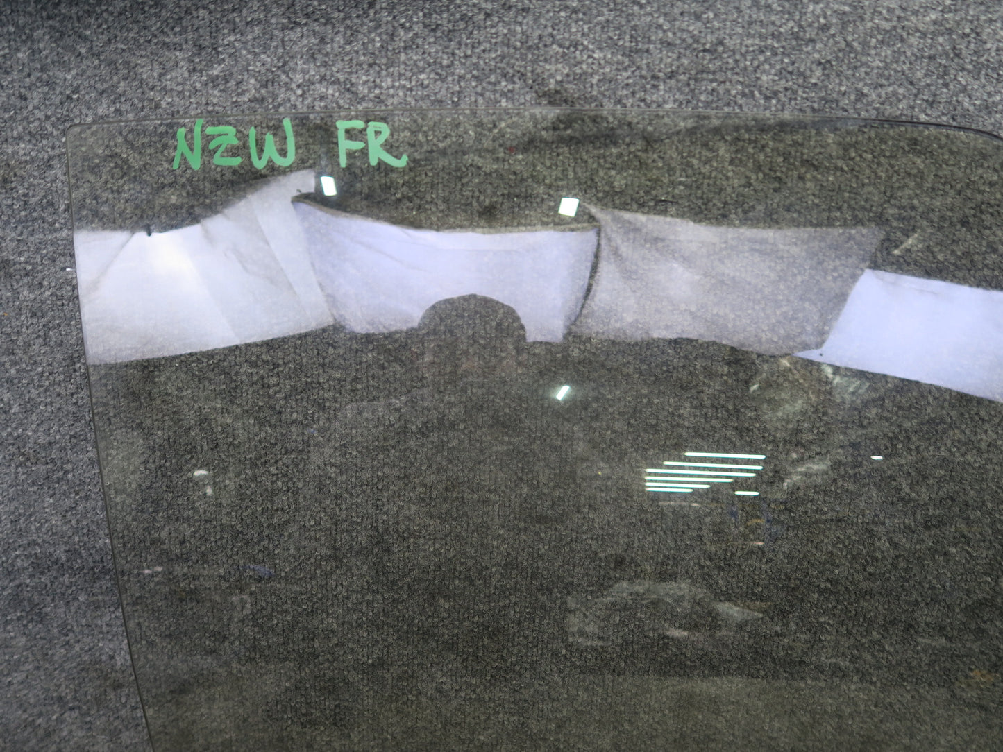 79-83 Datsun Nissan 280ZX S130 2+0 Front Right Door Glass Window OEM
