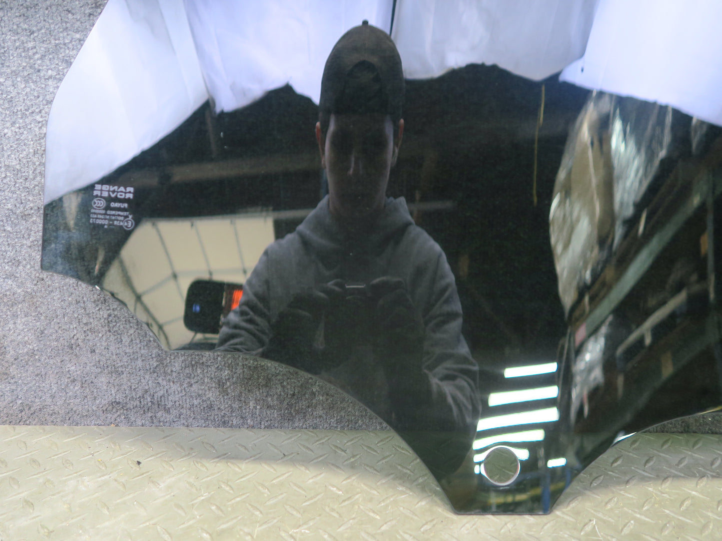 2012-2015 Range Rover Evoque L538 4DR Rear Left Door Glass Window