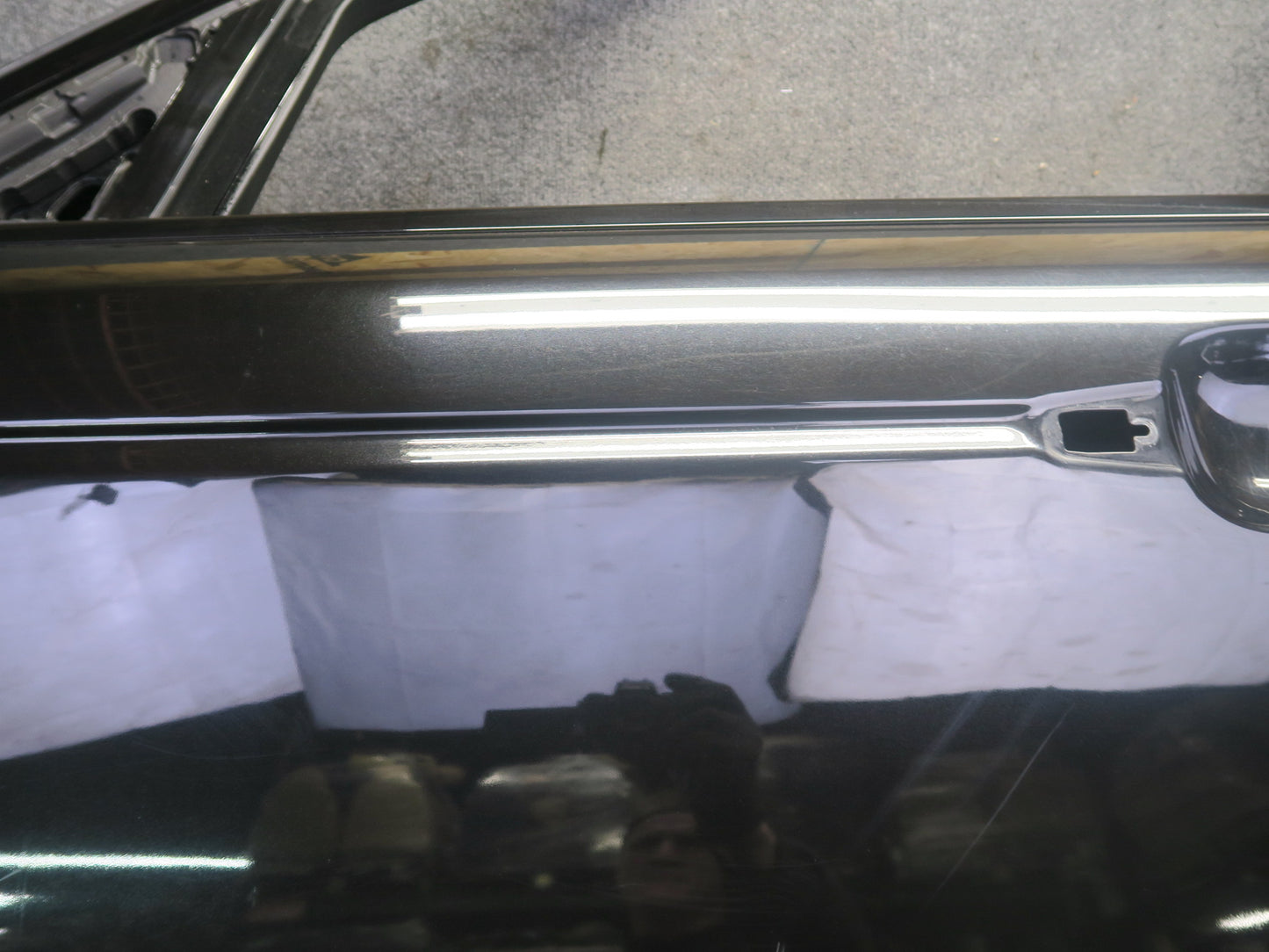 2014-2022 Range Rover Sport L494 Front Left Door Shell Panel Santorini Black