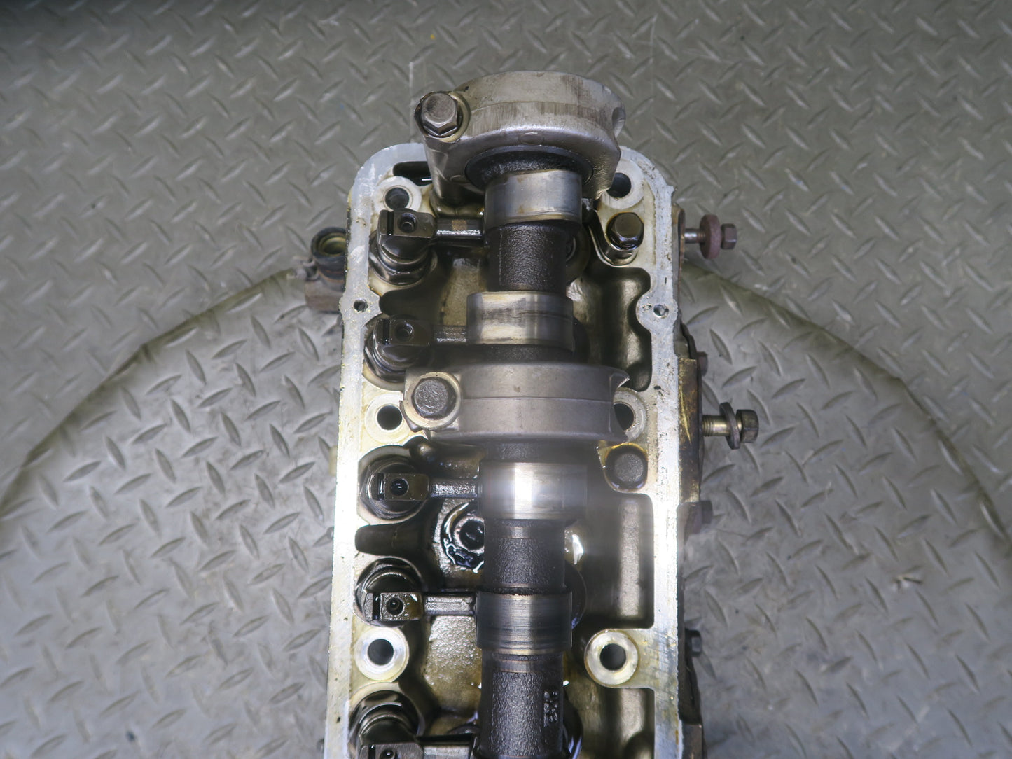 82-83 Datsun 280ZX 2.8L L28ET Turbo Engine Cylinder Head w Camshaft 80K OEM