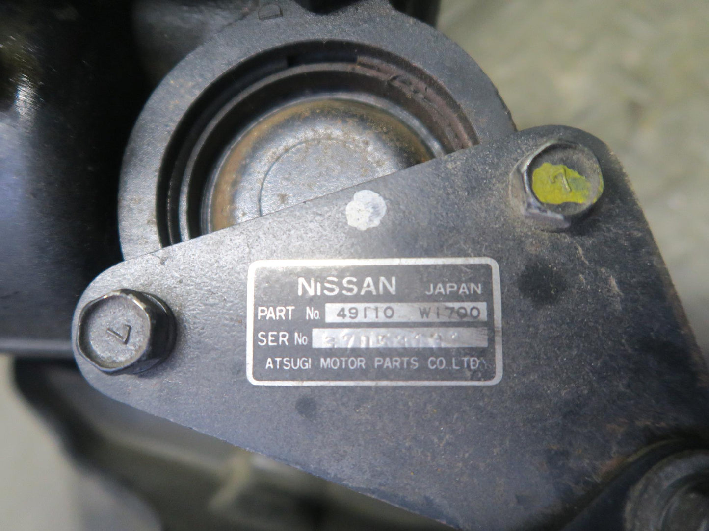 82-83 Datsun 280ZX 2.8L L28ET Turbo Power Steering Pump w Pulley 80K Miles OEM