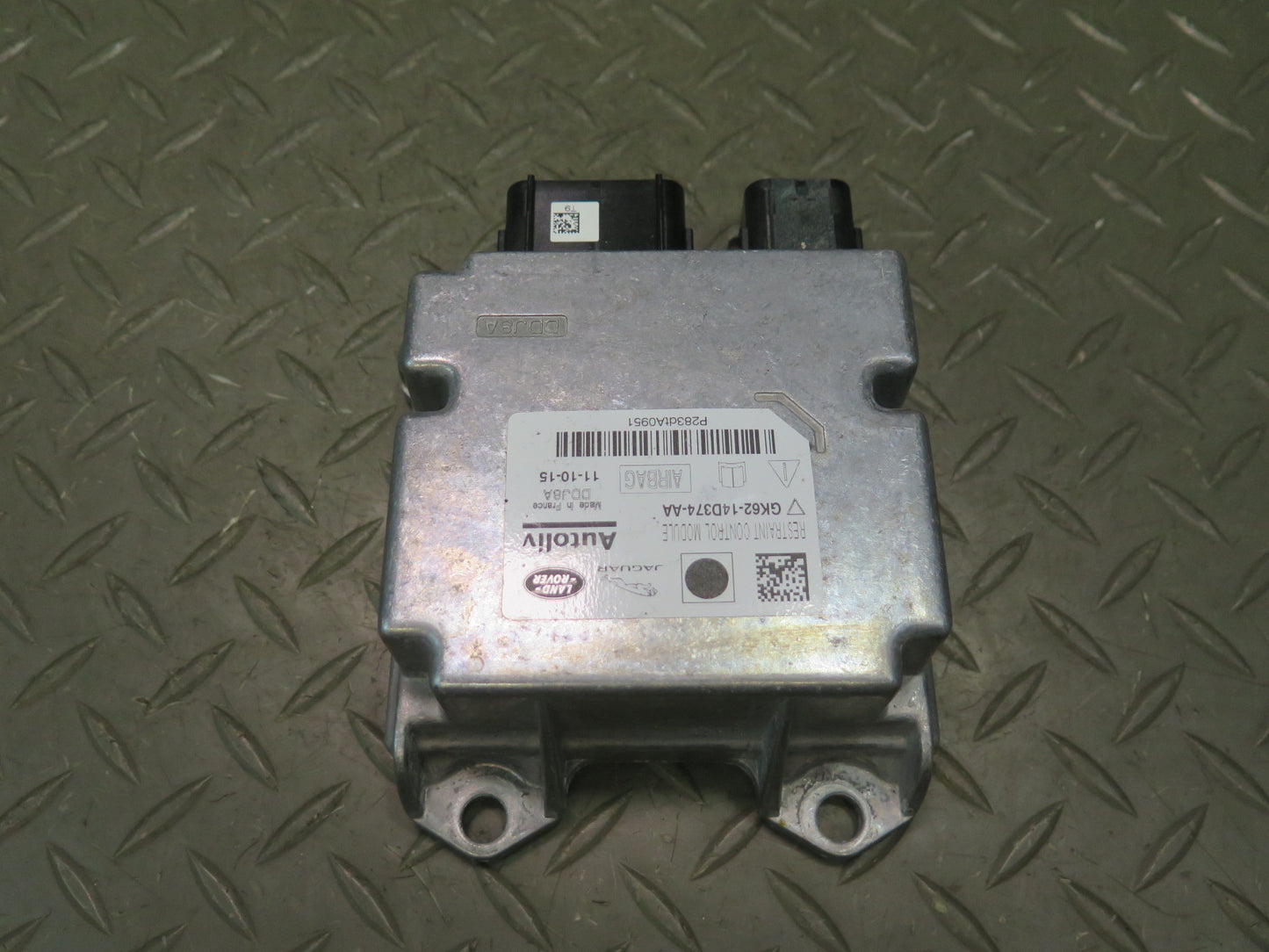 2016 LAND RANGE ROVER SPORT AIRBAG DIAGNOSTIC CONTROL MODULE OEM