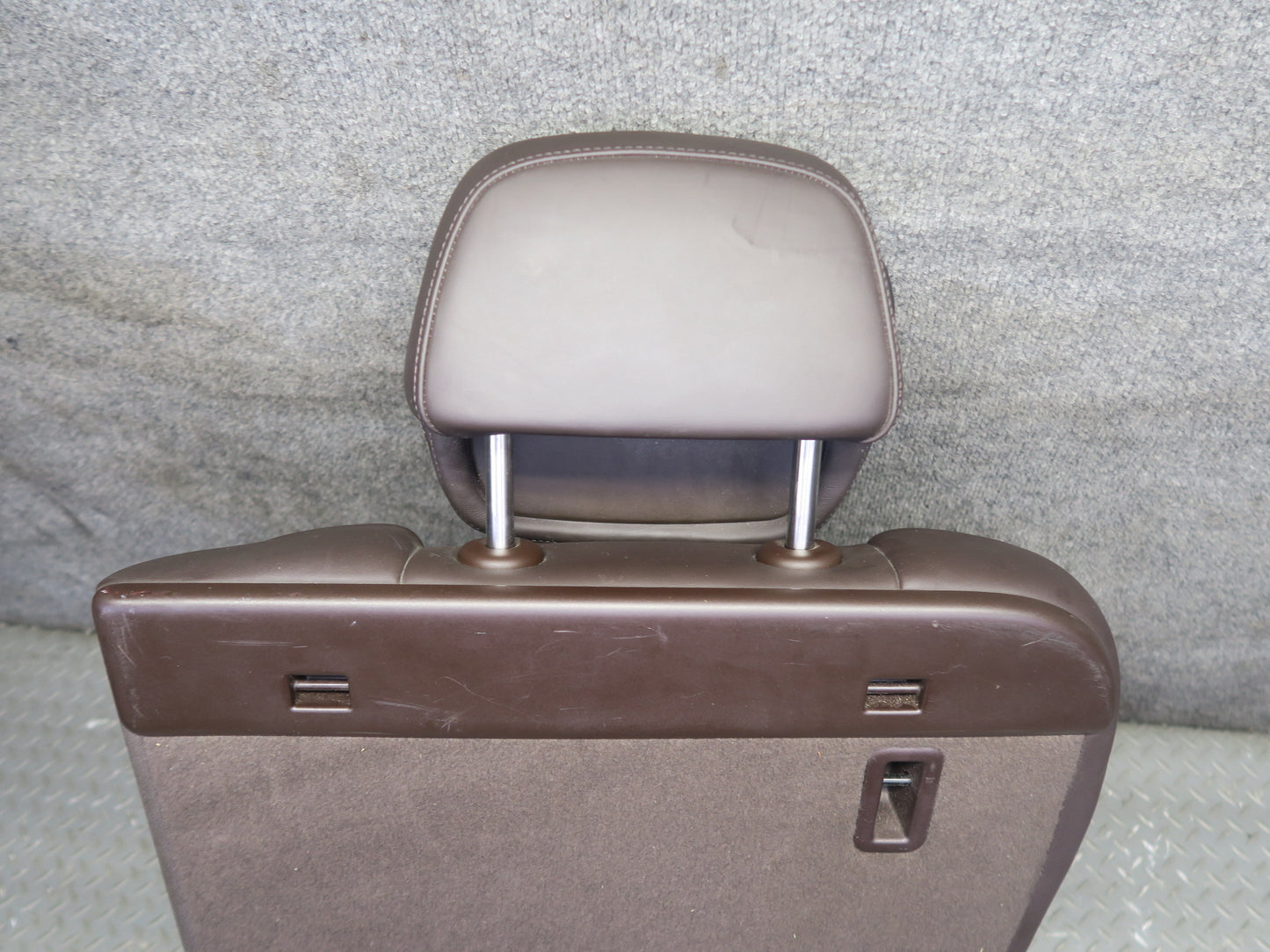 11-18 Porsche Cayenne 958 Turbo Rear Right Seat Upper Heated Leather Cushion