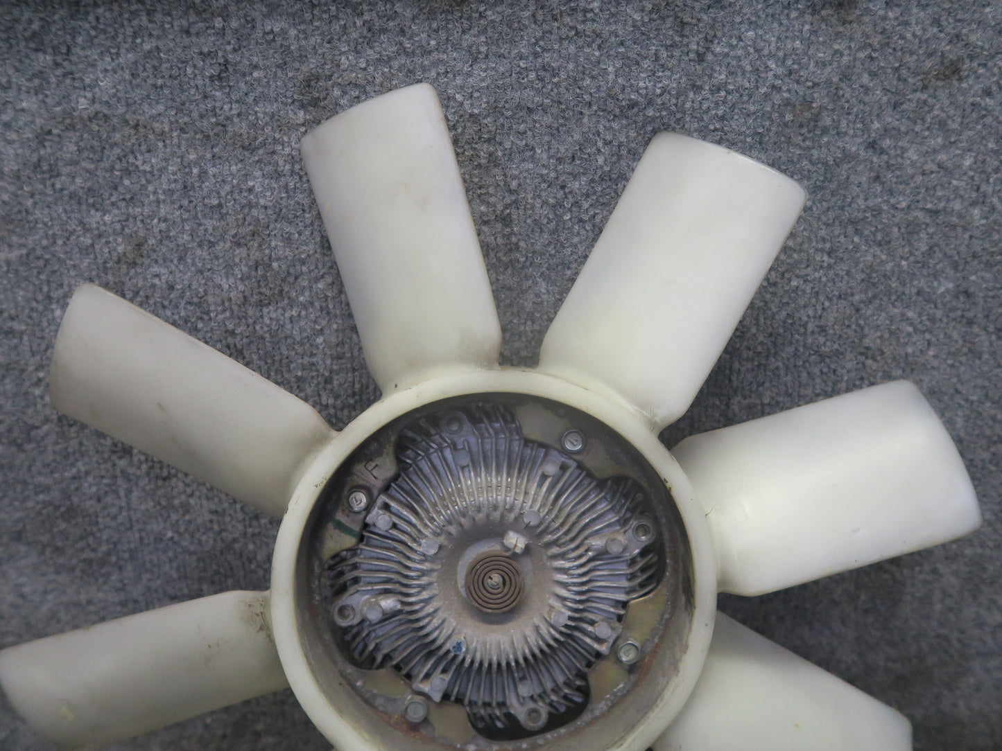 82-83 Datsun Nissan 280ZX S130 L28ET Turbo Engine Cooling Fan w Clutch 80K OEM