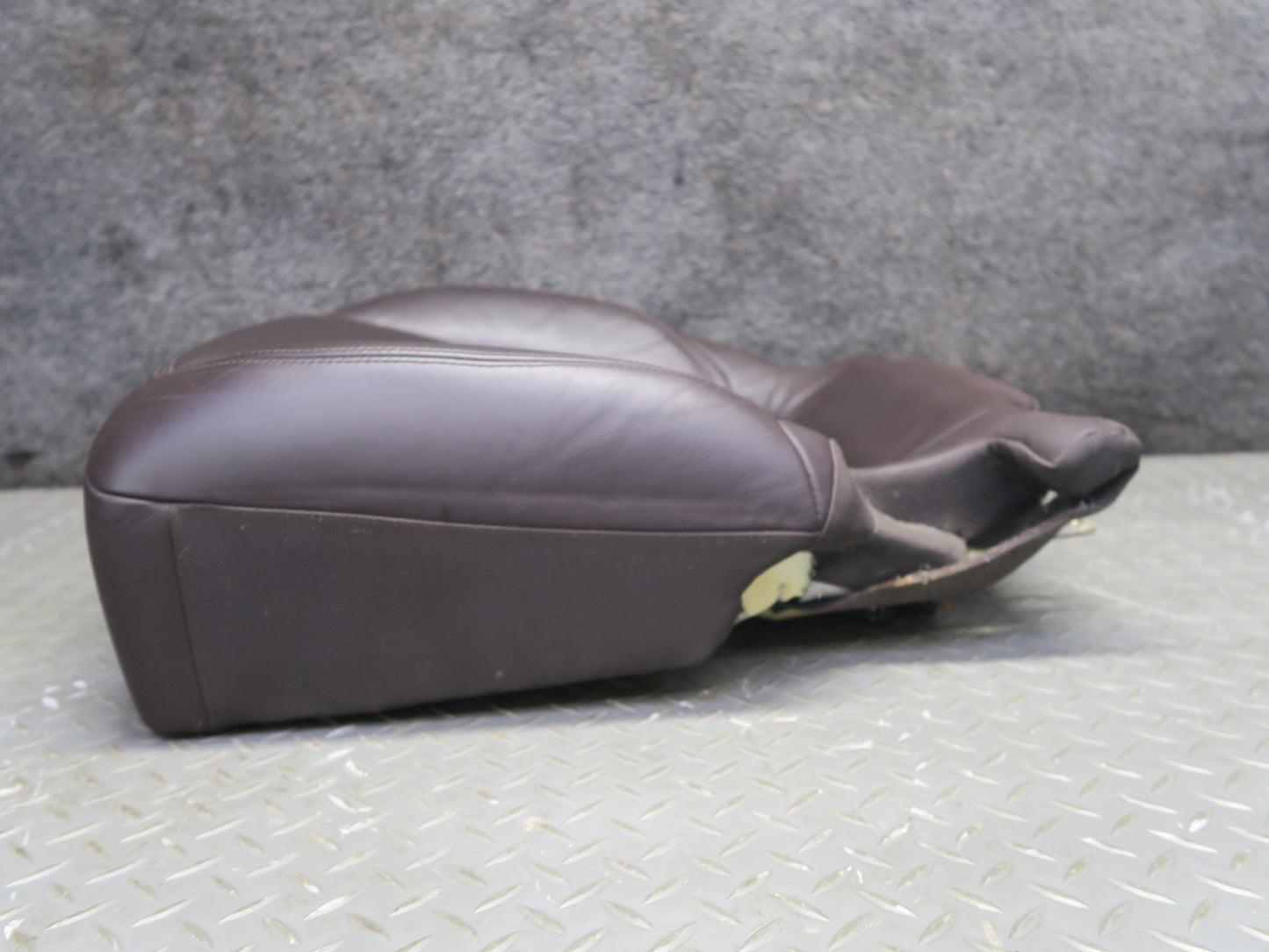 11-18 Porsche Cayenne 958 Turbo Rear Right Seat Lower Heated Leather Cushion