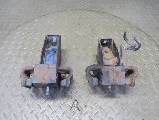 79-83 Datsun 280ZX A/T Set of 2 Left & Right Engine Motor Mount 80K Miles OEM