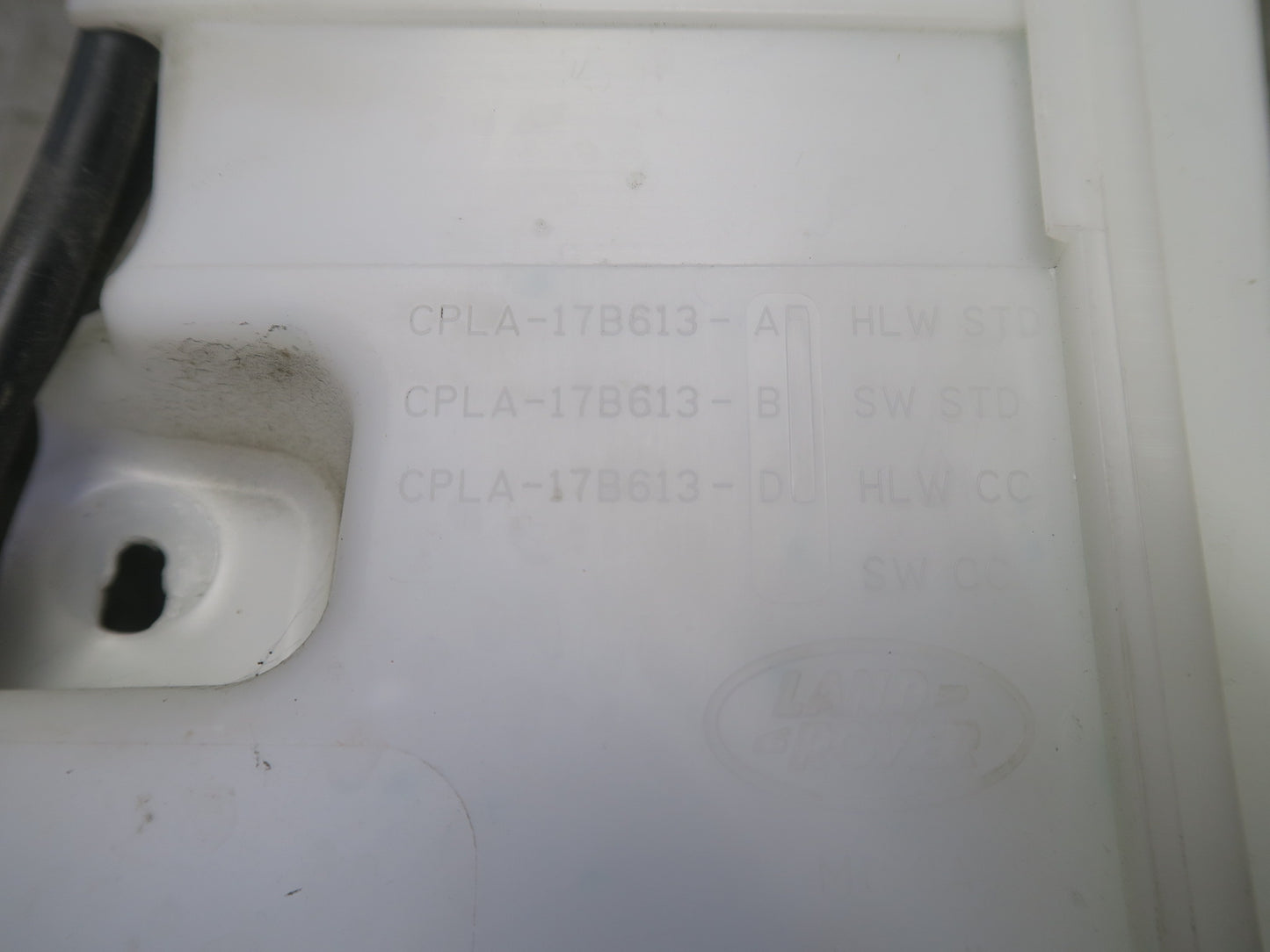2014-2022 Range Rover Sport L494 Windshield Washer Fluid Reservoir Tank w Pump