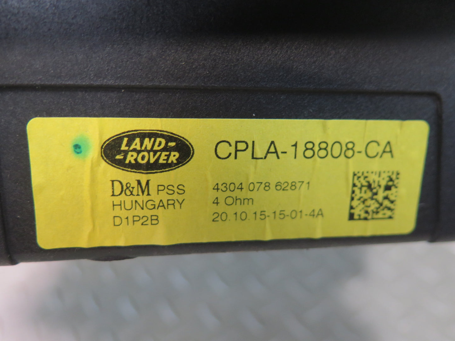 2014-2022 Range Rover Sport L494 Rear Subwoofer Speaker Box CPLA-18808-CA