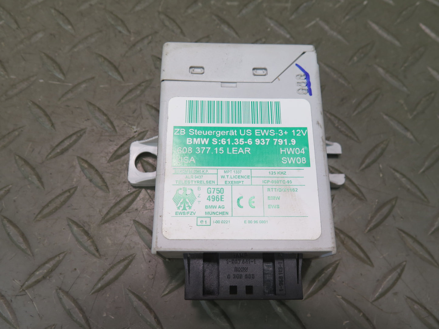 2005 BMW E85 Z4 M54 3.0L  M/T ECU DME Immo Ignition Light Switch Lock KEY Set