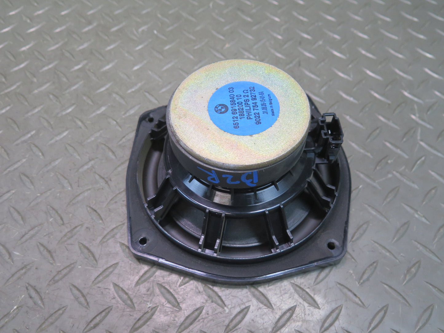 03-06 BMW E85 E86 Z4 Left & Right Door Woofer Audio Speaker Set 6915840 OEM