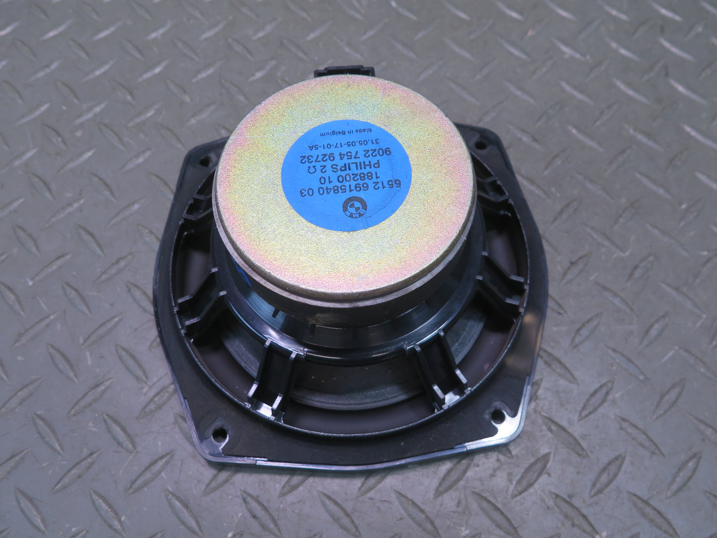 03-06 BMW E85 E86 Z4 Left & Right Door Woofer Audio Speaker Set 6915840 OEM