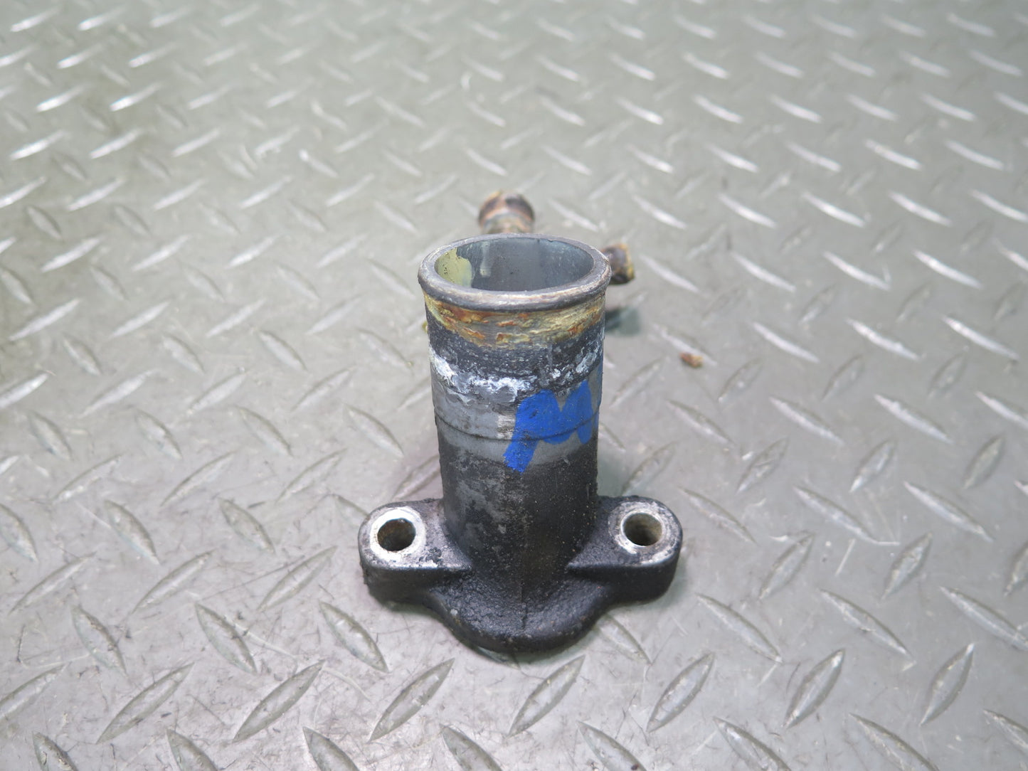 82-83 Datsun 280ZX S130 Turbo Thermostat w Pressure Regulator & Outlet Set OEM