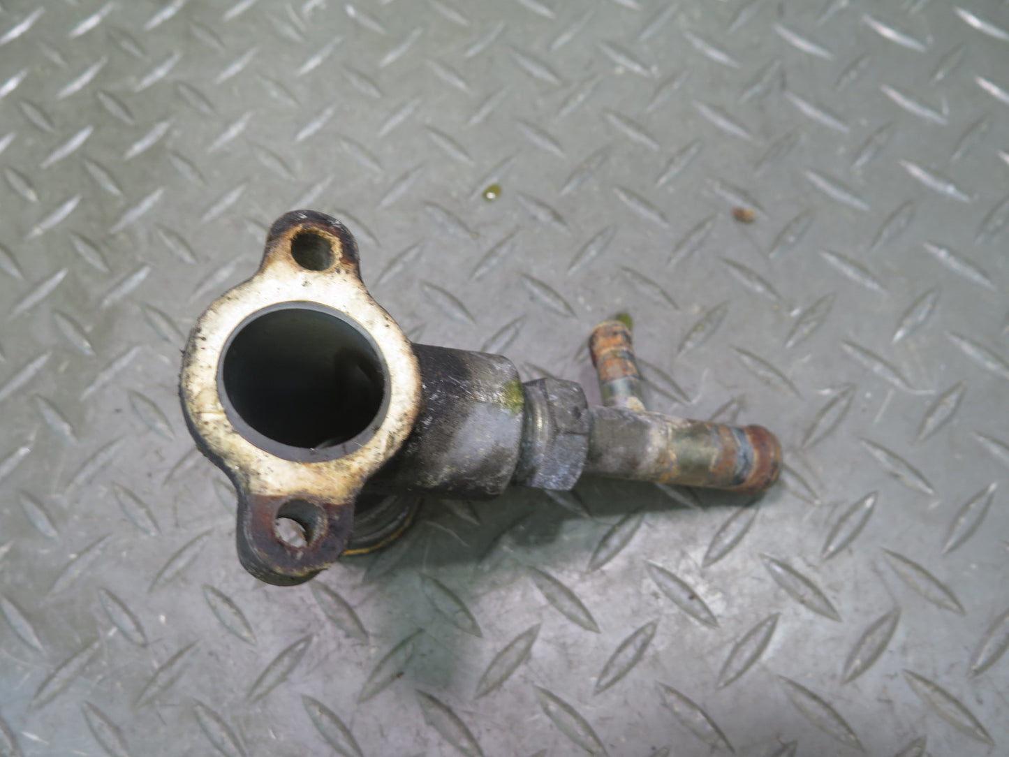 82-83 Datsun 280ZX S130 Turbo Thermostat w Pressure Regulator & Outlet Set OEM