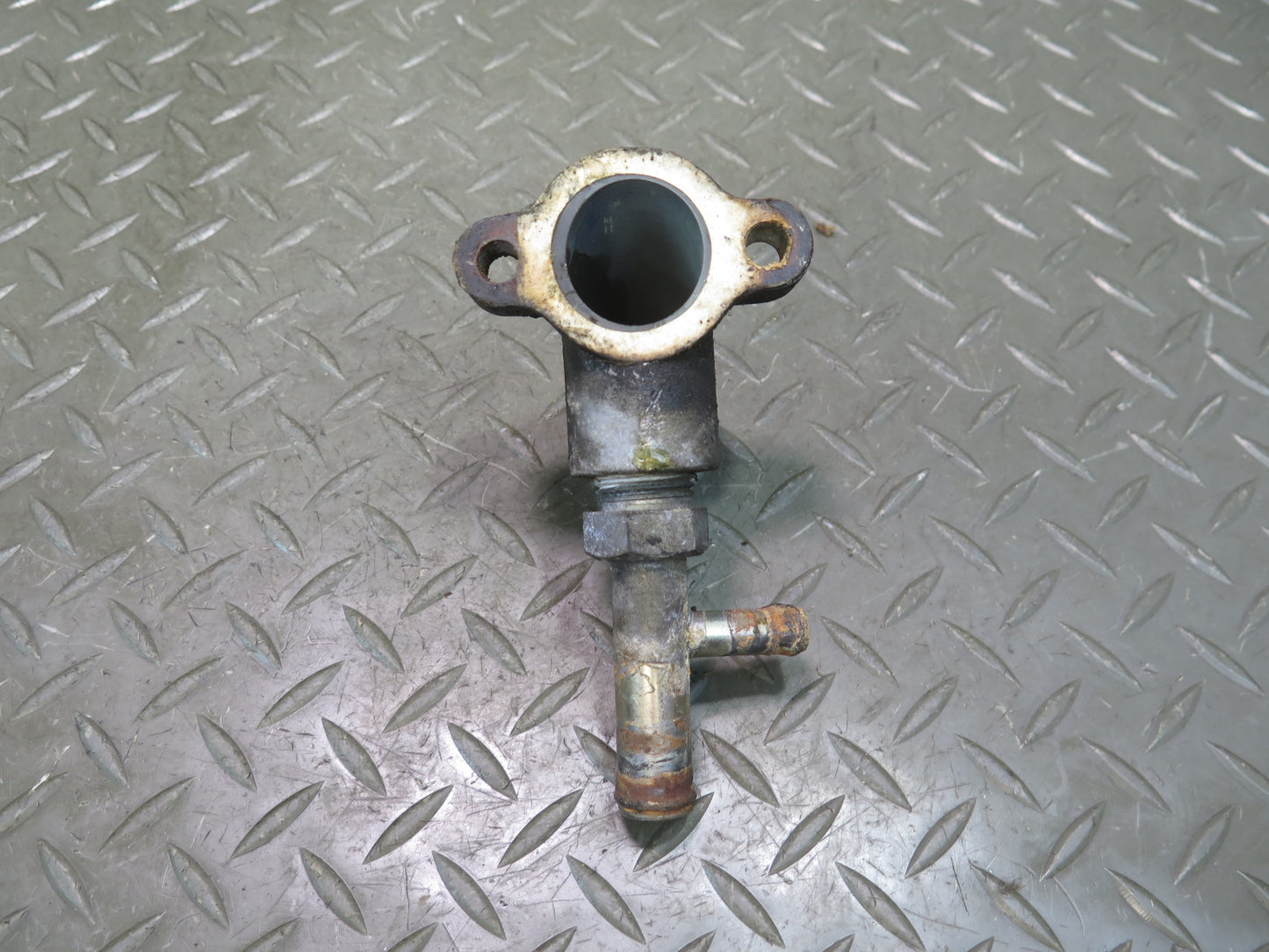 82-83 Datsun 280ZX S130 Turbo Thermostat w Pressure Regulator & Outlet Set OEM