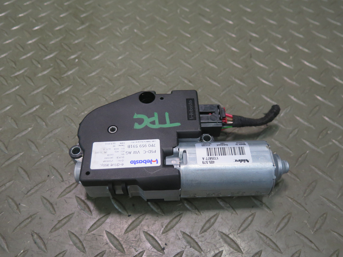 2011-2018 Porsche Cayenne 958 Front Sunroof Motor Drive Unit 7P0959591B