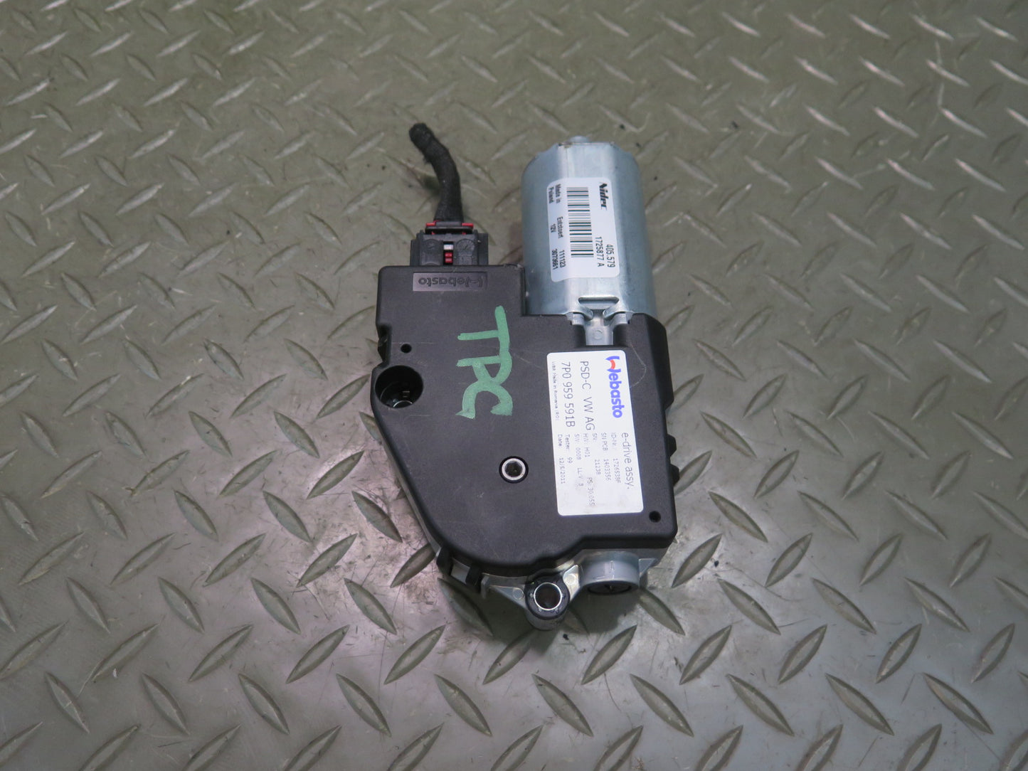 2011-2018 Porsche Cayenne 958 Front Sunroof Motor Drive Unit 7P0959591B
