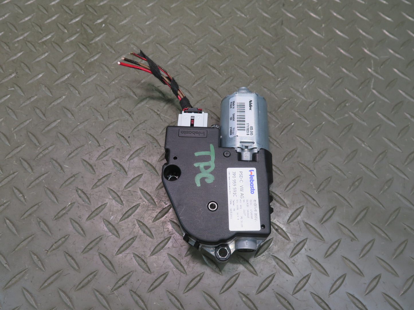 2011-2018 Porsche Cayenne 958 Rear Sunroof Motor Drive Unit 7P0959591C