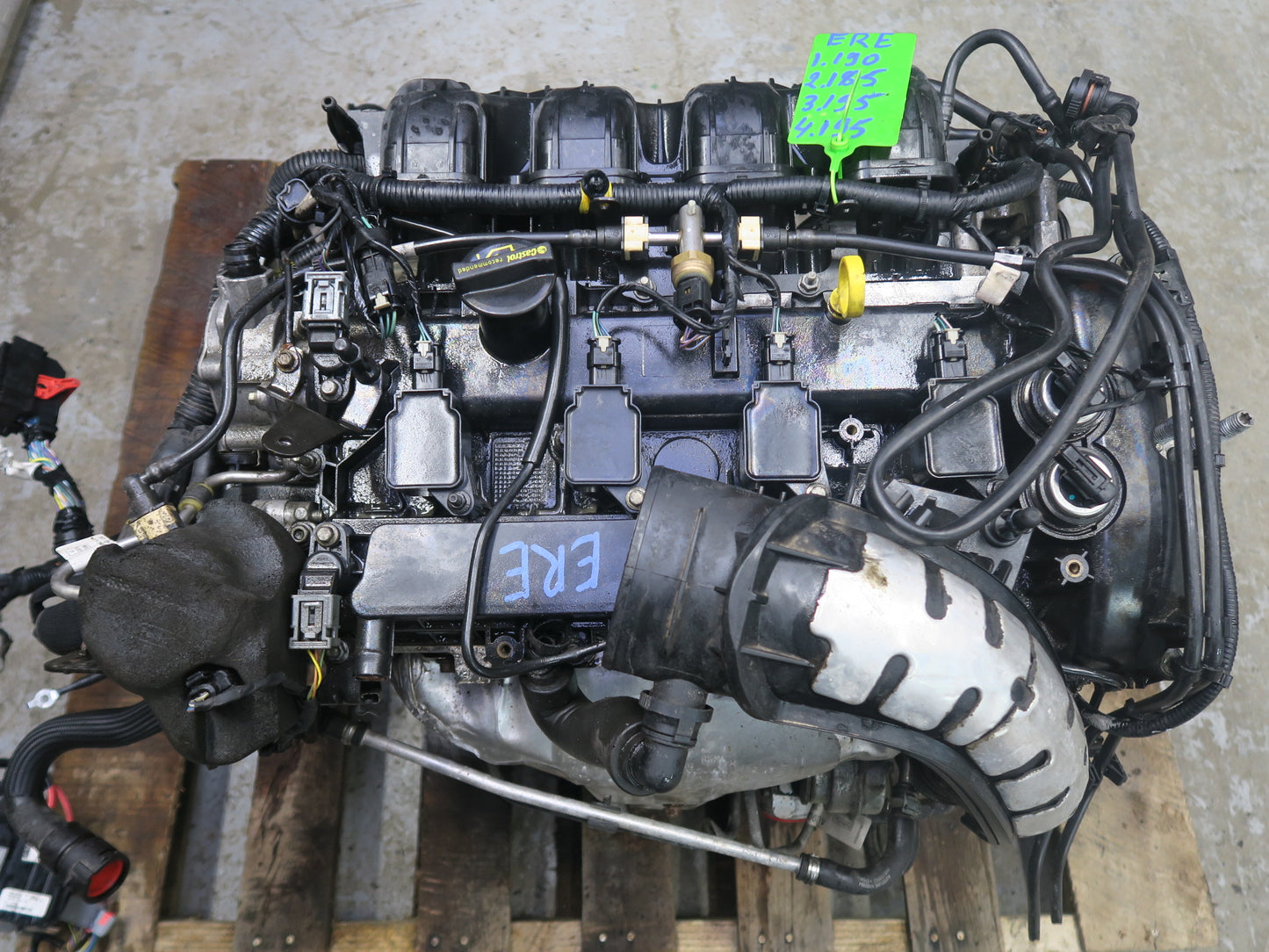 12-13 Range Rover Evoque L538 2.0L Tivct T/C AWD Engine Motor w Turbo 101K Miles