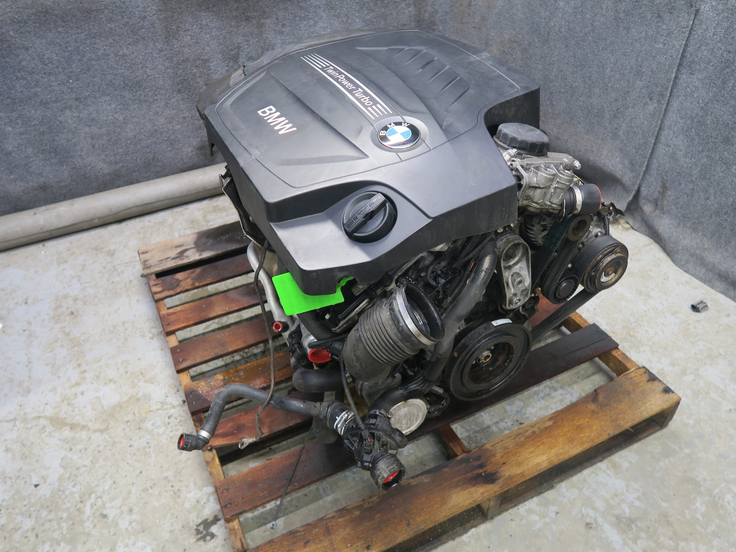 14-16 BMW F32 435XI 3.0L N55 AWD Complete Engine Motor w Turbo 144K Miles