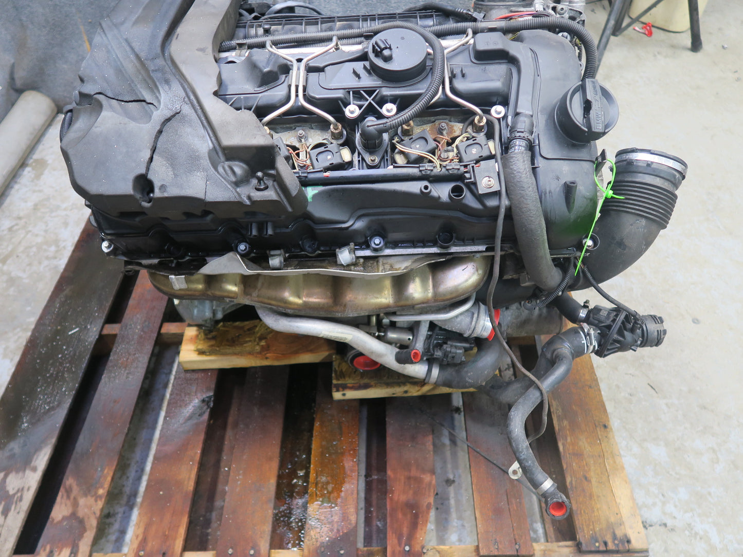 14-16 BMW F32 435XI 3.0L N55 AWD Complete Engine Motor w Turbo 144K Miles