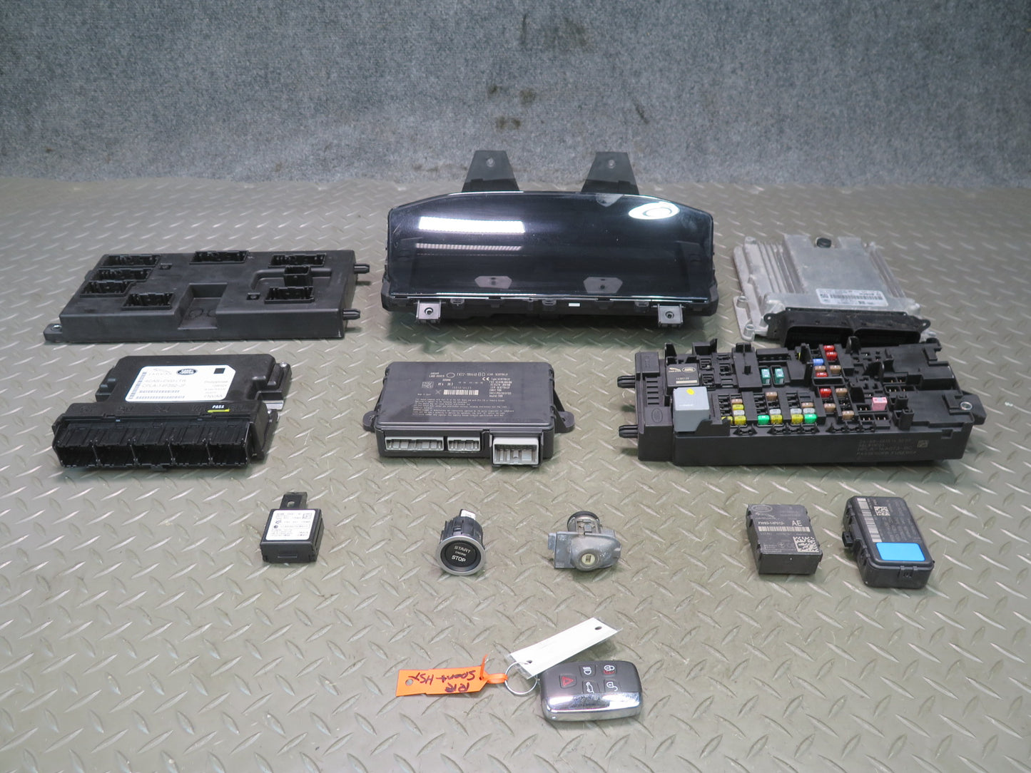 2016 Range Rover Sport L494 3.0L GDI Engine ECU Body BCM Speedo Lock Set