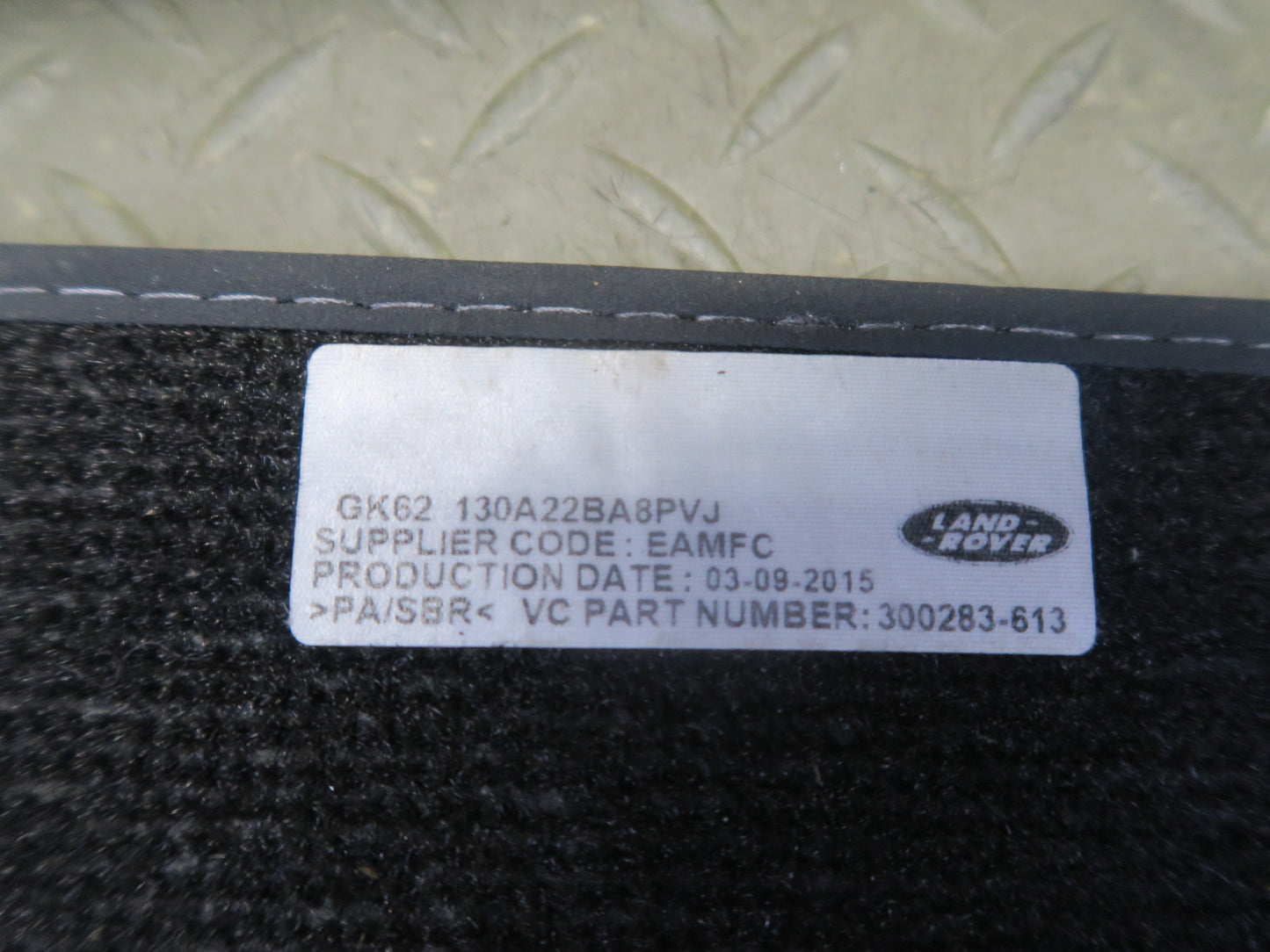 2014-2022 Range Rover Sport HST L494 Front & Rear Carpet Floor MAT Set of 4