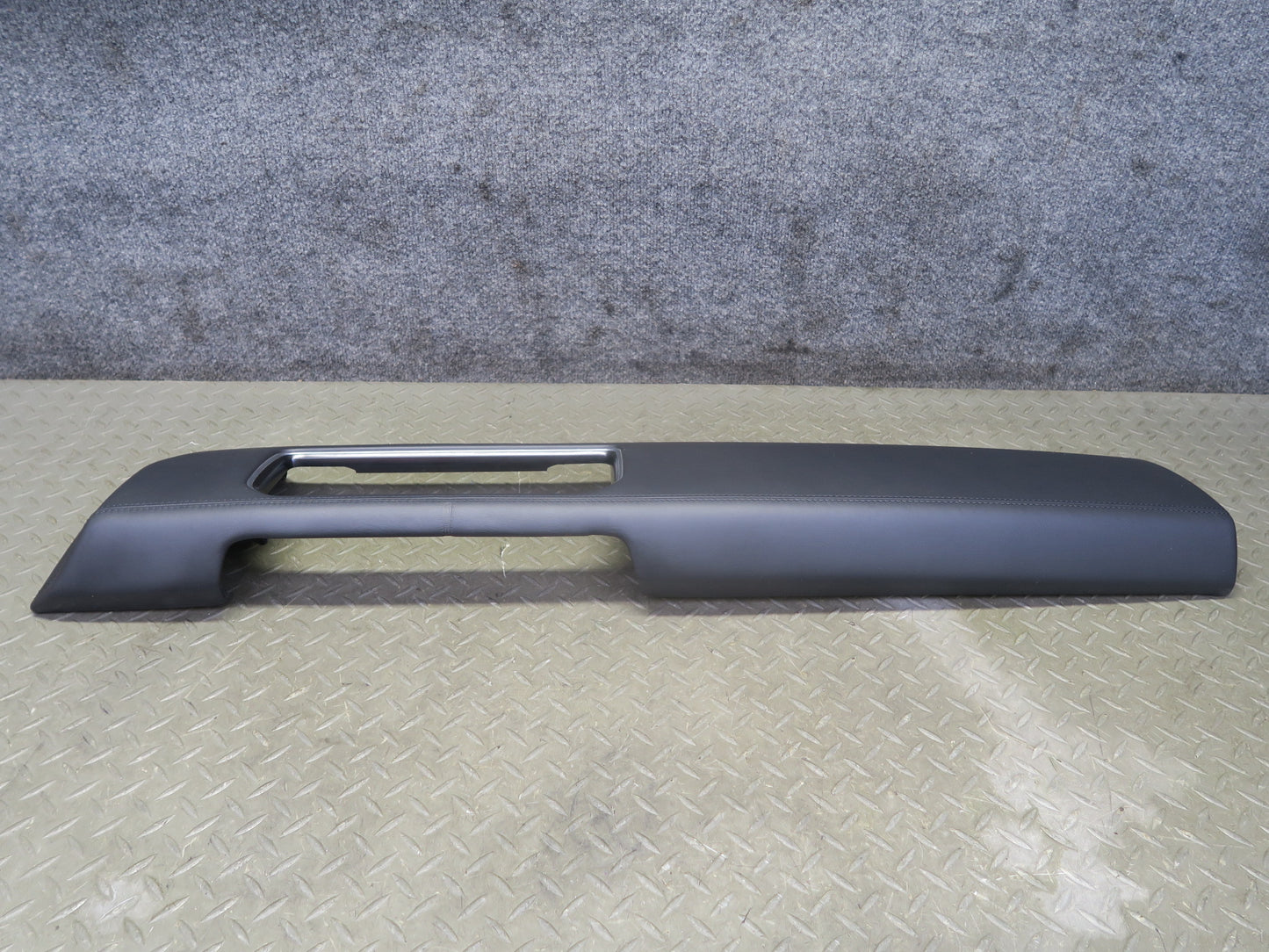 14-17 Range Rover Sport L494 Dash Front Leather Trim Bezel Cover Panel Set of 2