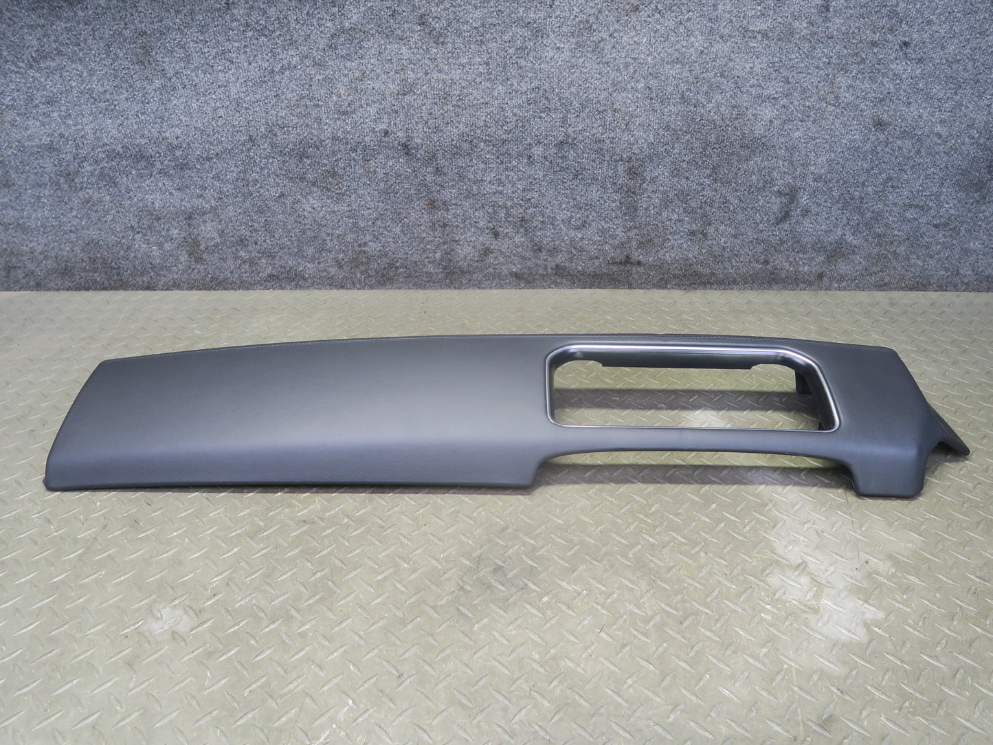 14-17 Range Rover Sport L494 Dash Front Leather Trim Bezel Cover Panel Set of 2