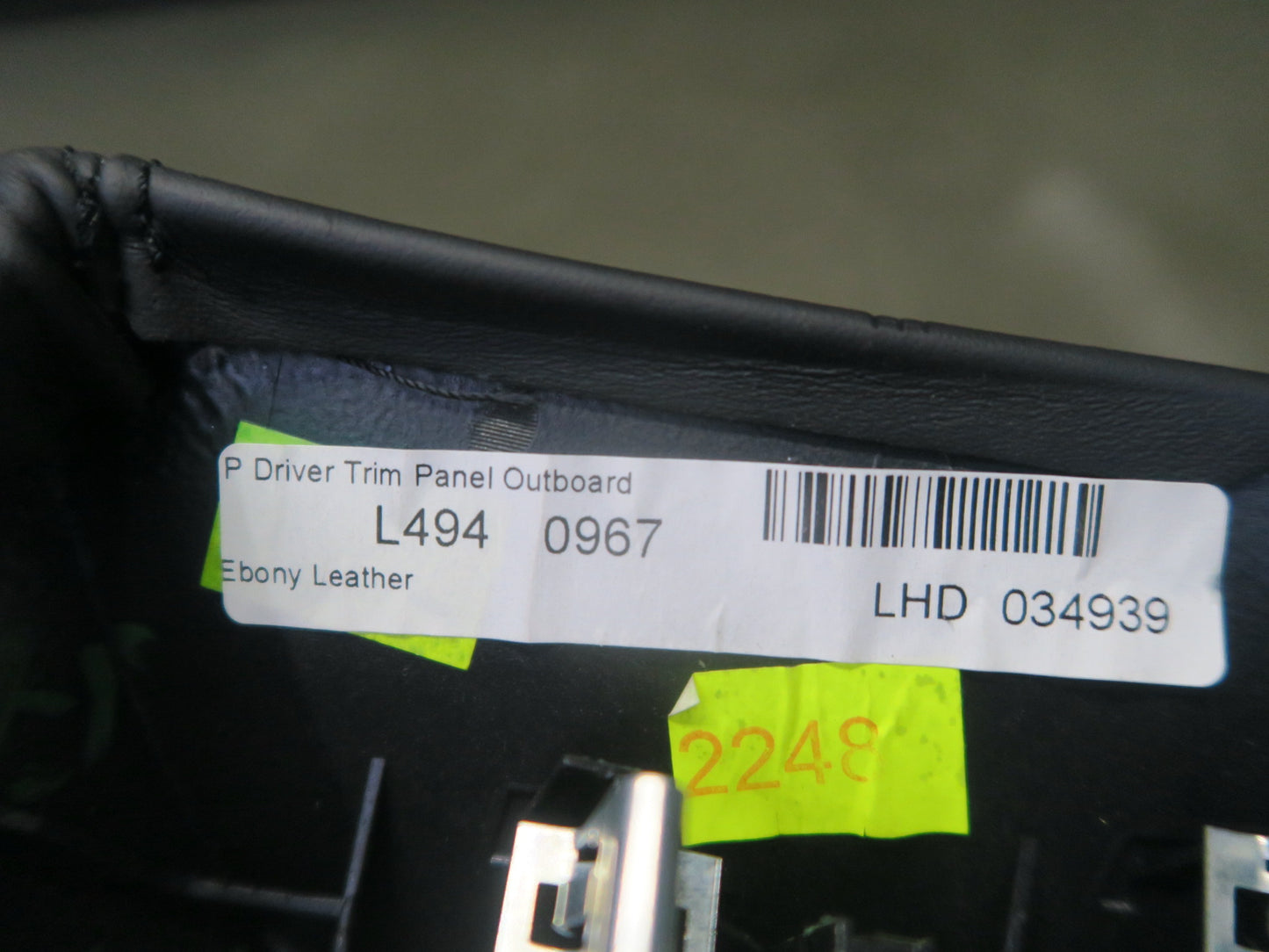 14-17 Range Rover Sport L494 Dash Front Leather Trim Bezel Cover Panel Set of 2